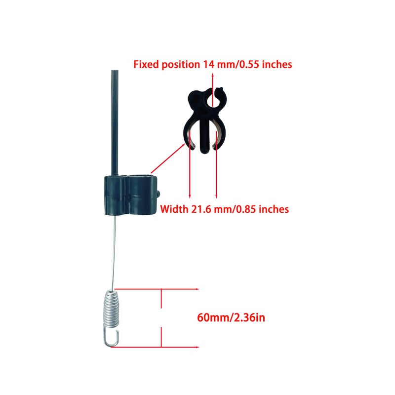 OUSTUE 946-04728A Single Speed Drive Cable for Troy-Bilt TB200 TB210 Rotary 15102 Lawn Mower 746-04728 - Image 3